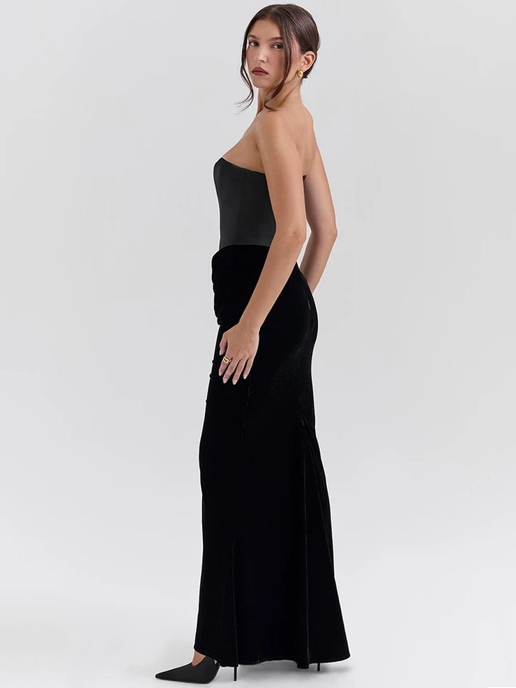 Women's Elegant Sleeveless Backless Bodycon Party Dress