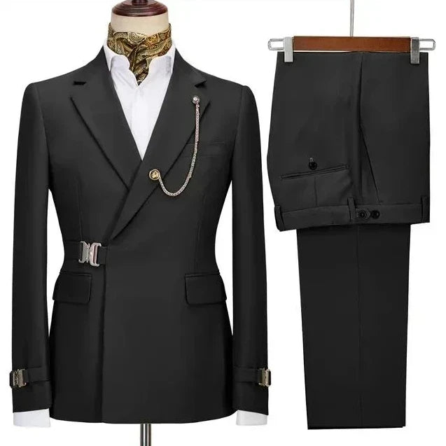 Luxury Italian Designer Classic suit