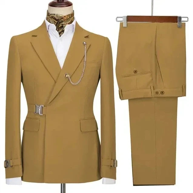 Luxury Italian Designer Classic suit