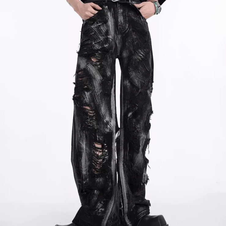 American High Street Fashion Wasteland Niche Trouser