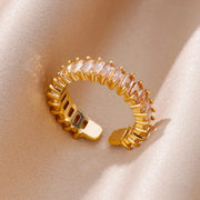 Luxury Cubic Zircon Rings for Women