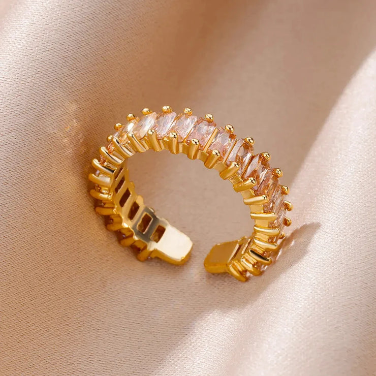 Luxury Cubic Zircon Rings for Women