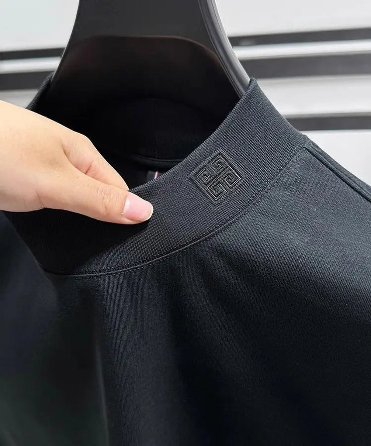 Luxury O-Neck Exquisite Embroidered Long Sleeve British styled