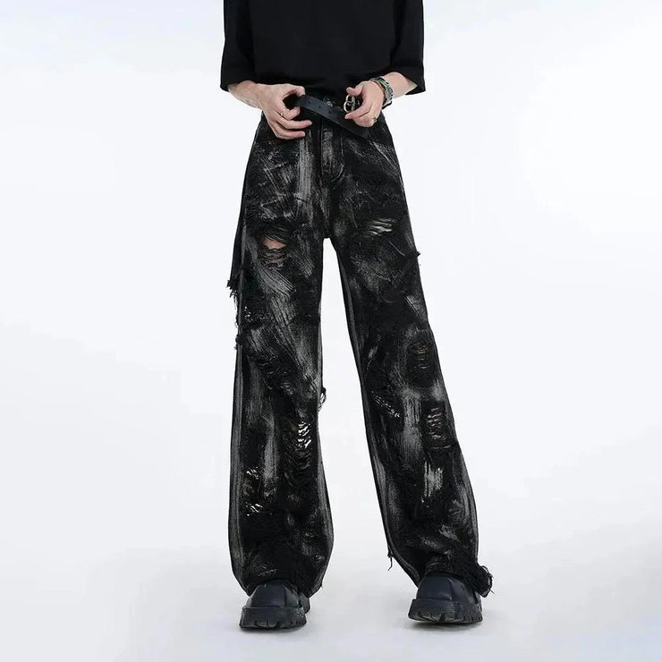 American High Street Fashion Wasteland Niche Trouser