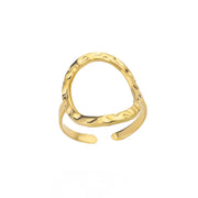 Luxury Double Bead Ball Ring  by DARK
