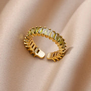 Luxury Cubic Zircon Rings for Women