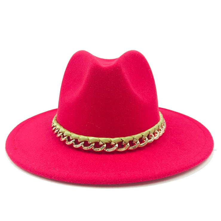 Hand sewn Fedoras adjustable unisex hat