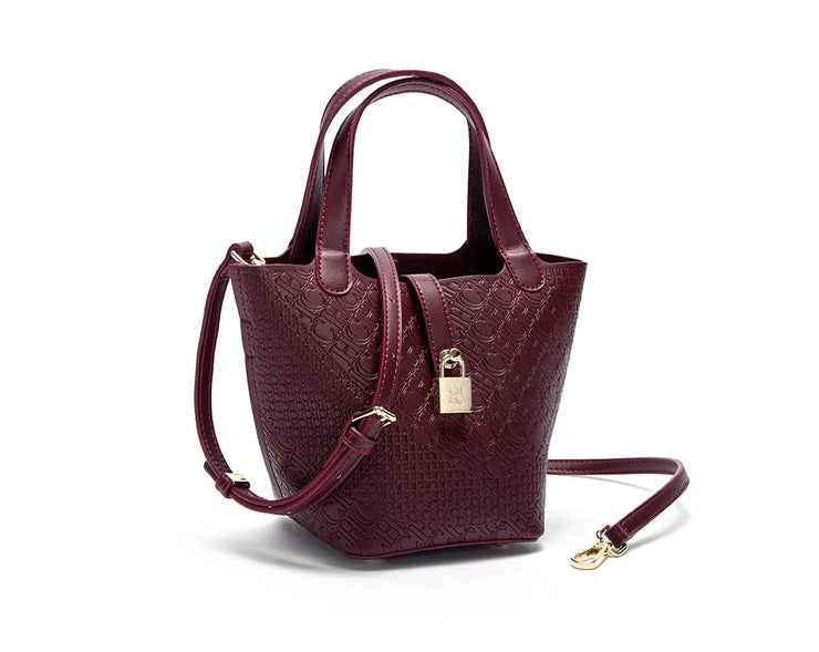Elegant Retro Versatile Textured Handbag