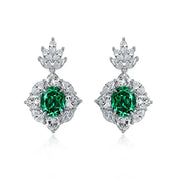 Gorgeous Green Cubic Zirconia Earrings