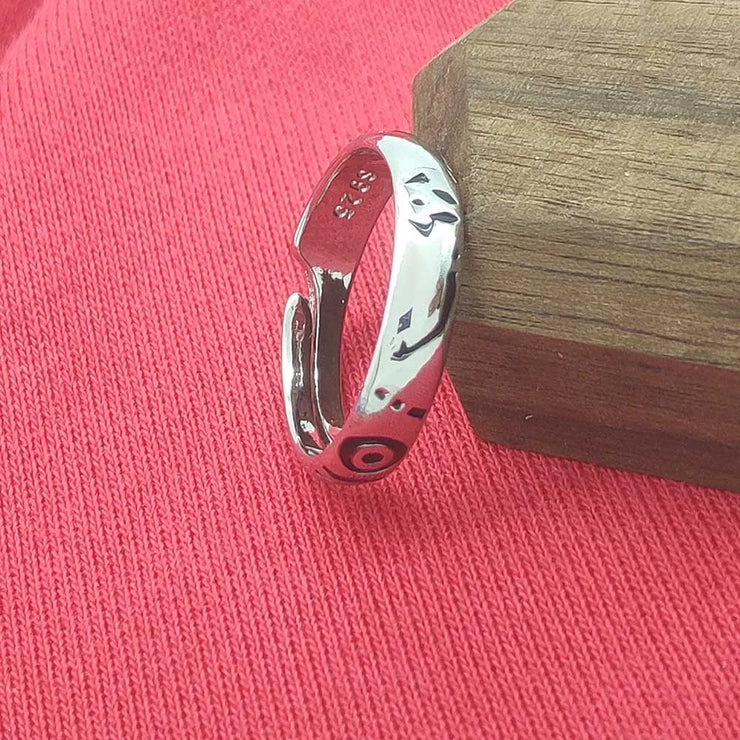 Anime Metal Opening Adjustable Unisex Ring