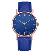 Quartz luxary leathered Wristwatch