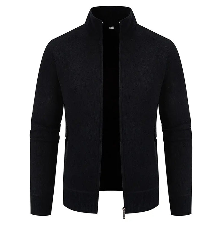 Winter Casual Slim Zipper Cardigans Knitting Jacket