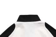 High Quality American Retro Half Zipper Racing Suit