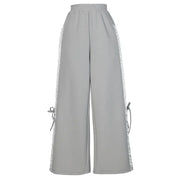 Grey Kawaii Mori Girl Versatile Sports Leisure