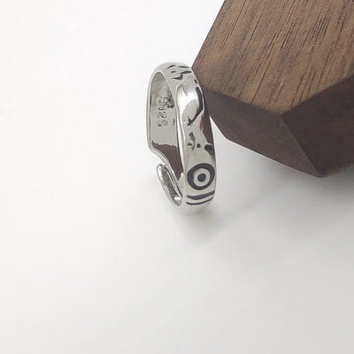 Anime Metal Opening Adjustable Unisex Ring