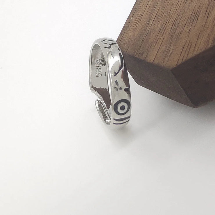 Anime Metal Opening Adjustable Unisex Ring
