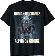 HUMAN BY CHANCE COOL T-SHIRT FOR MEN