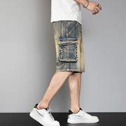 CLASSIC VERSION RETRO POCKET DENIM SHORT