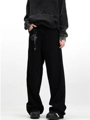 New Coconut Tree Embroidered Baggy Denim