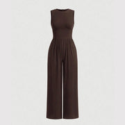 Mia Muse Women's Sleeveless  Jump Suit