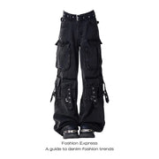 Vintage Y2k Japanese Streetwear Design Cargo
