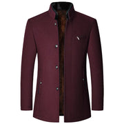 Men Woollen Trench Cashmere Jackets