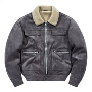 Velvet Thickening Fashion Multi-pockets Cargo Coat