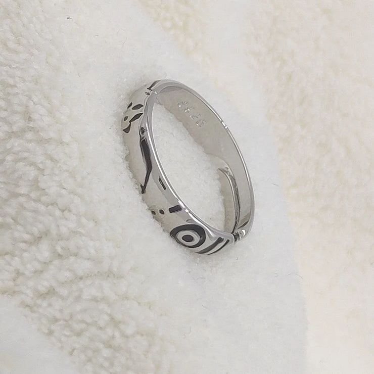 Anime Metal Opening Adjustable Unisex Ring