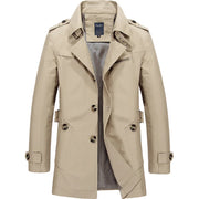 New Fashion Casual Cotton Trench Coat