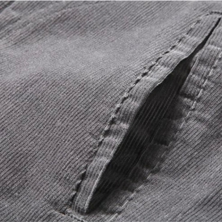 corduroy velvet casual cotton jacket