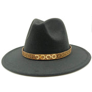 Hand sewn Fedoras adjustable unisex hat