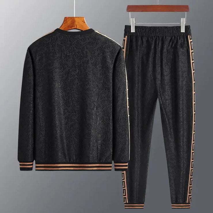 Luxury Embroidery Stitching Casual Sports suit