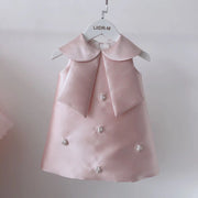 LUXURIOUS ELEGANT BIRTHDAY PINK BALL GOWN FOR KIDS
