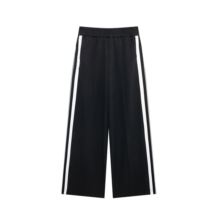 Luxury Black venom Striped Sports Set