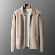 casual knitted cotton jacked jacket