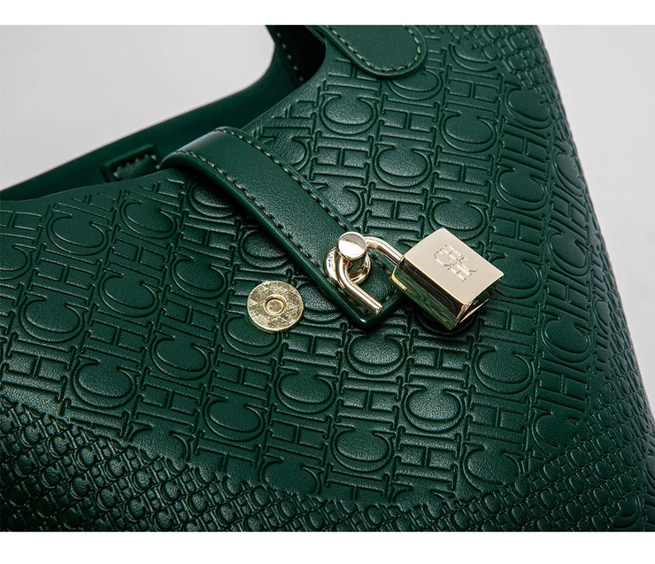 Elegant Retro Versatile Textured Handbag