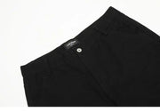 American Embroidered Silhouette Black Trouser