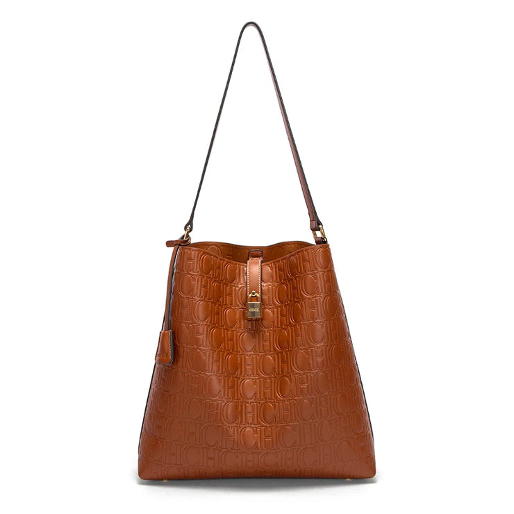 Leather Workmanship Women's Shoulder Bag