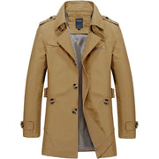 New Fashion Casual Cotton Trench Coat