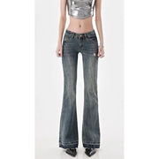 American High Street Spicy Girls Low Waist Jeans