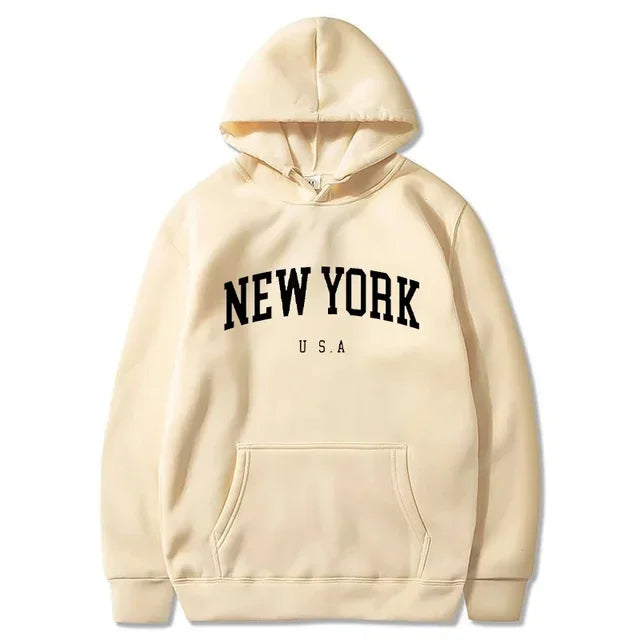 Men Women New York Printed Graphic Sweatshirt