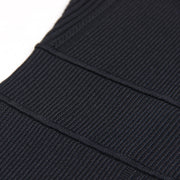 Designer Sexy V-neck Short Sleeved Slim Dress