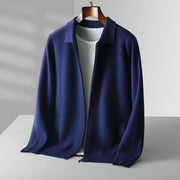 casual knitted cotton jacked jacket