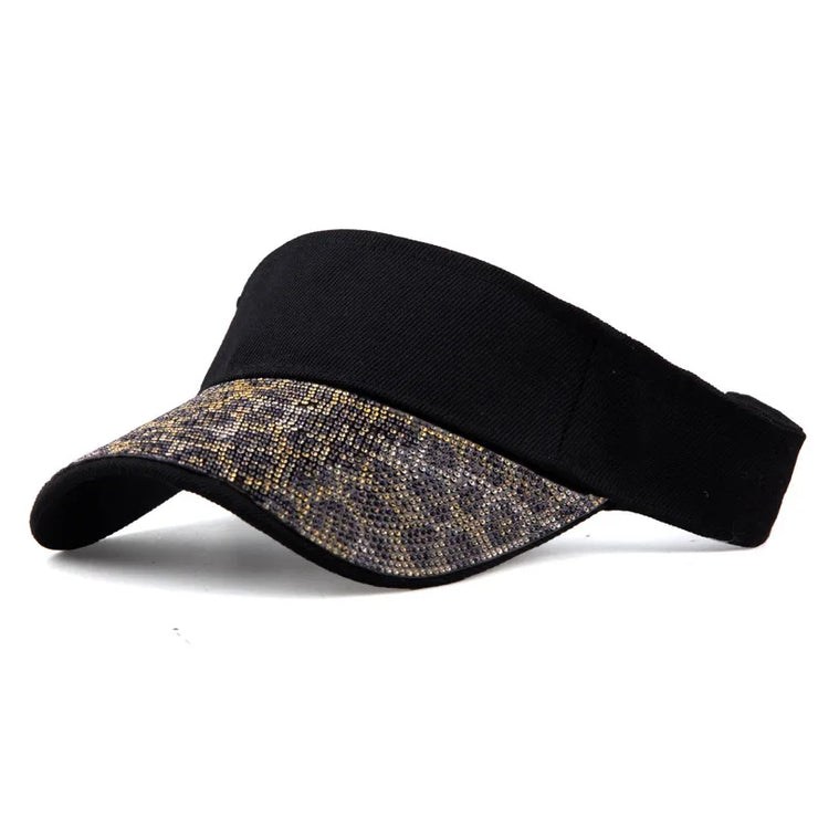 Women's Diamond Inlaid Hollow Hat
