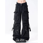 Vintage Y2k Japanese Streetwear Design Cargo