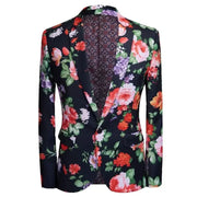 Men's luxury Streetwear printed cropped jacket