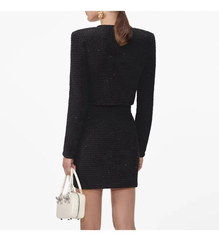 Luxury Knitting Cardigans Set
