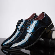 DESIGNER BRAND PATENT LEATHER SHOES