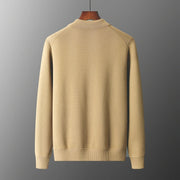Long Sleeve Knitted Business Casual Wool Sweater