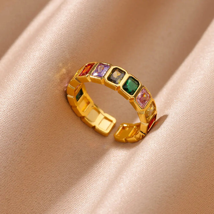 Luxury Cubic Zircon Rings for Women